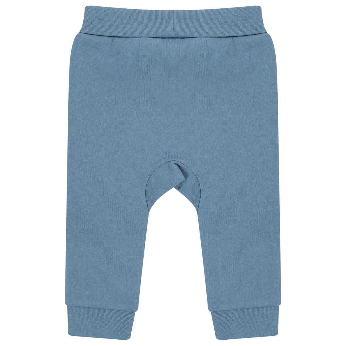 Stone Blue - Front - Larkwood Baby Sustainable Jogging Bottoms