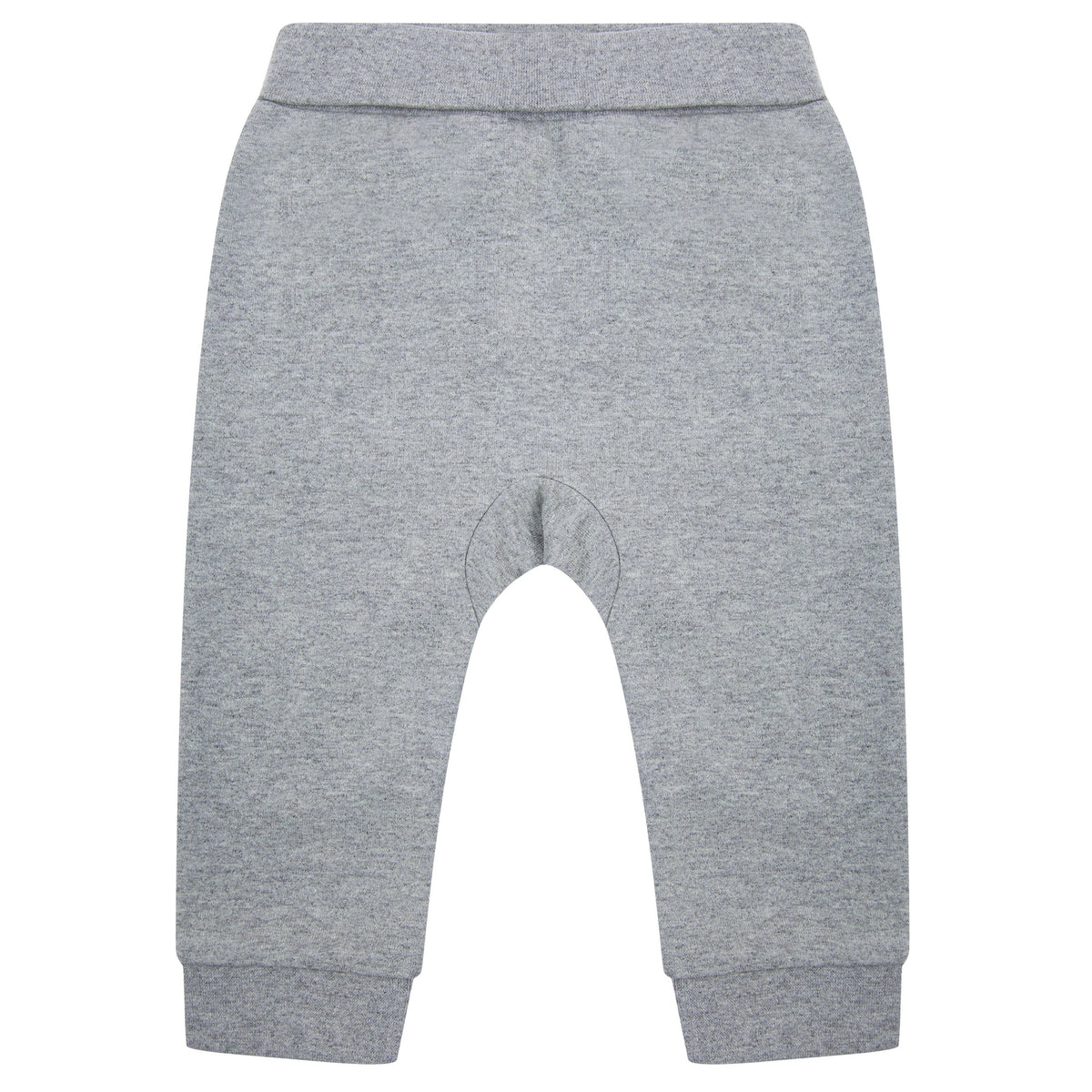 Heather Grey - Front - Larkwood Baby Sustainable Jogging Bottoms