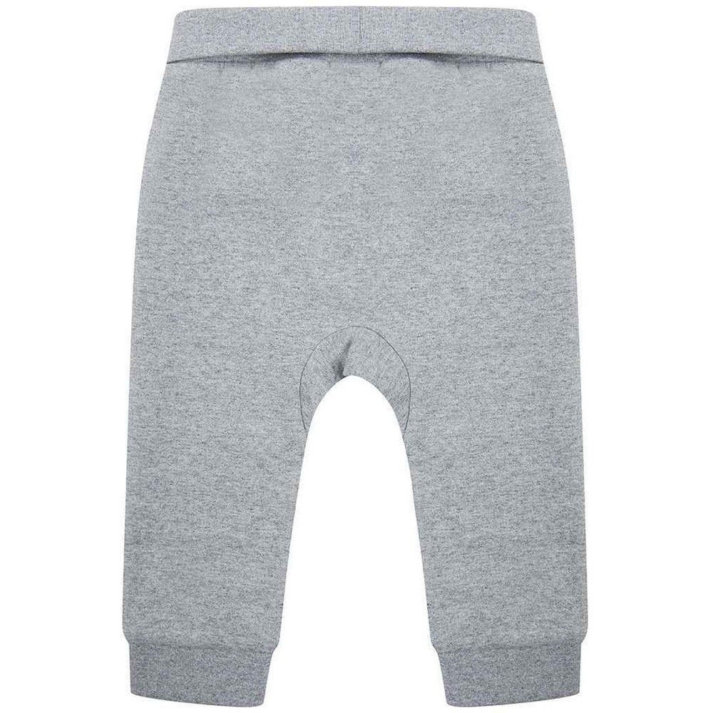 Heather Grey - Back - Larkwood Baby Sustainable Jogging Bottoms