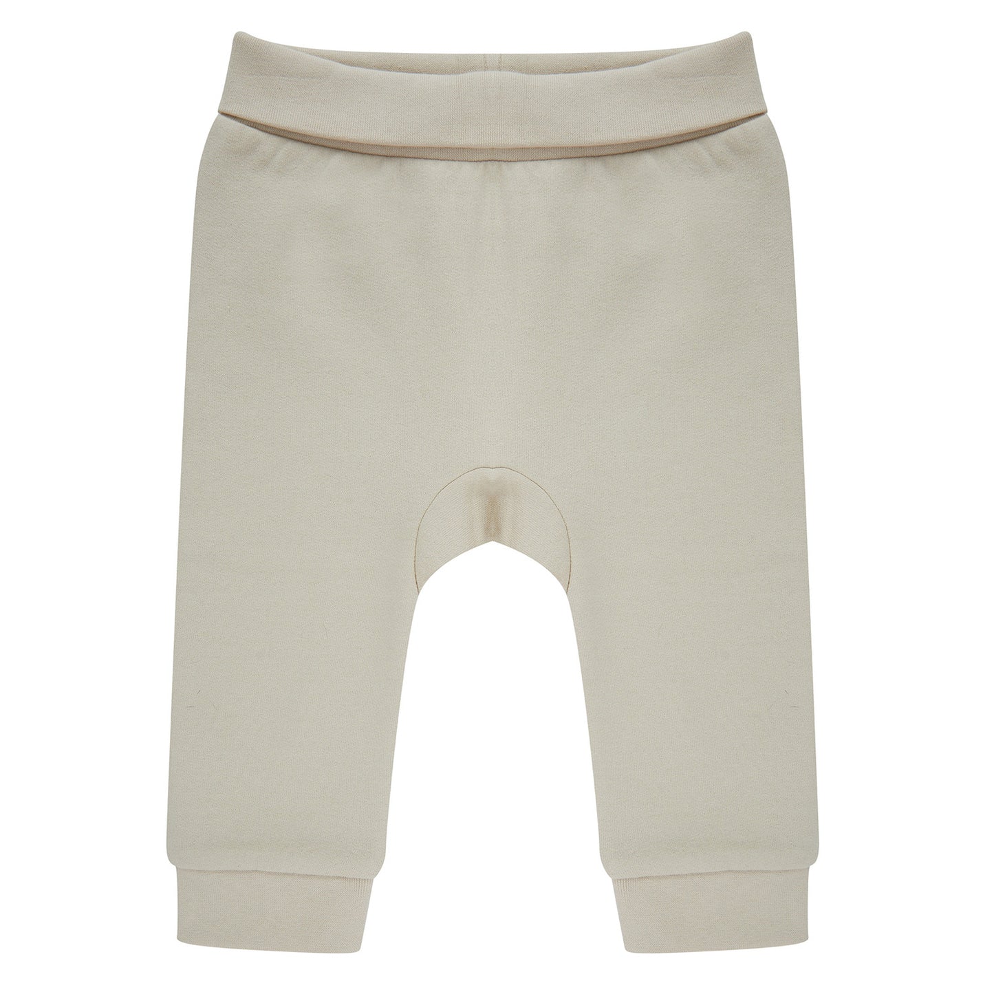 Light Stone - Front - Larkwood Baby Sustainable Jogging Bottoms