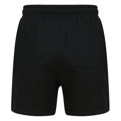 Black - Back - Skinni Fit Unisex Adult Fashion Sustainable Sweat Shorts