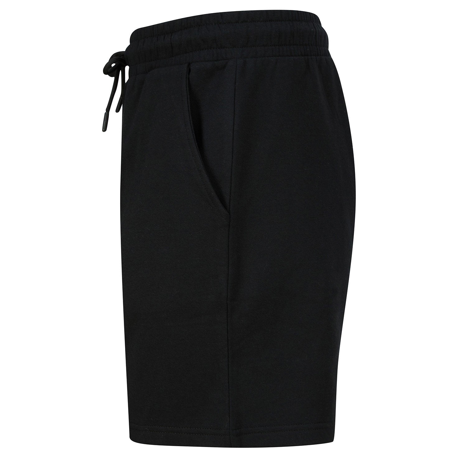 Black - Lifestyle - Skinni Fit Unisex Adult Fashion Sustainable Sweat Shorts