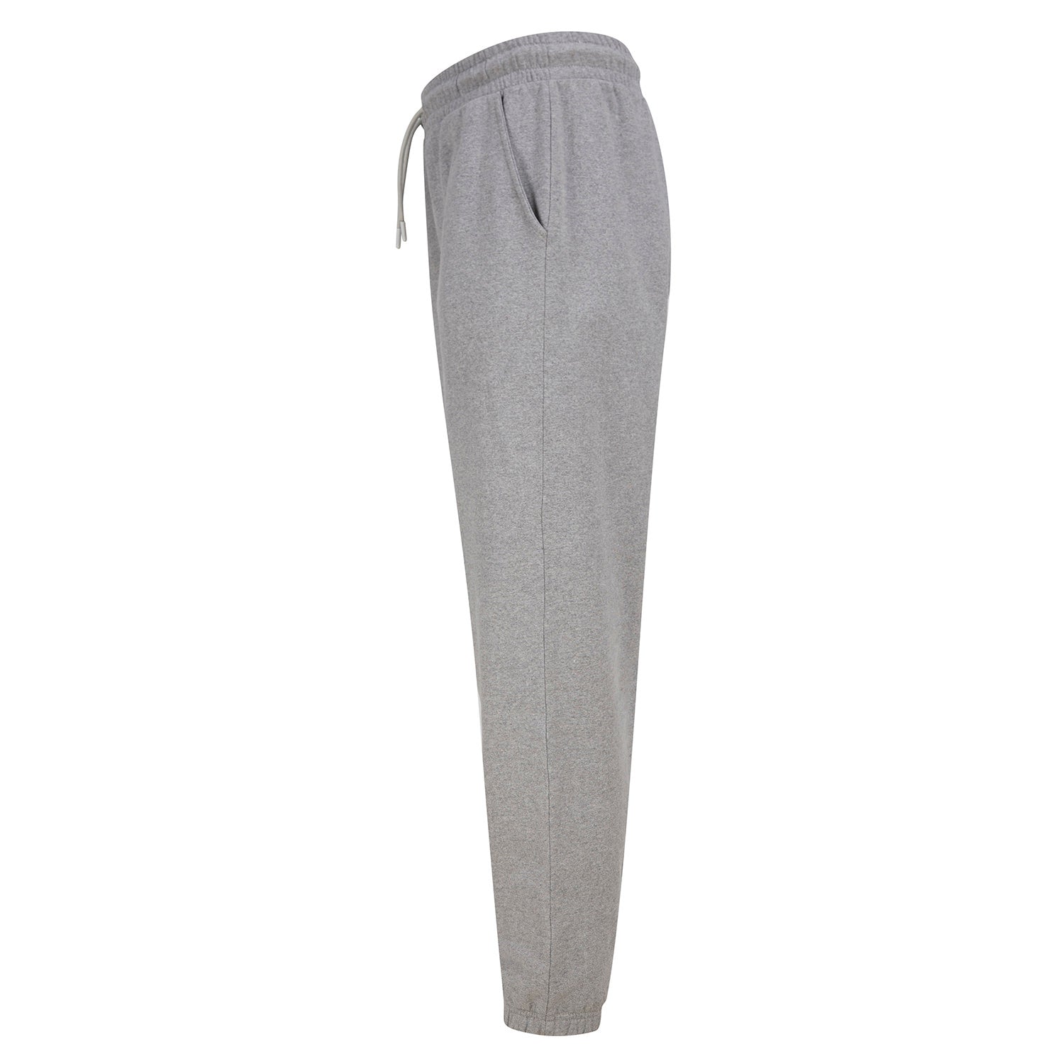 Heather Grey - Lifestyle - SF Unisex Adult Fashion Cuffed Jogging Bottoms