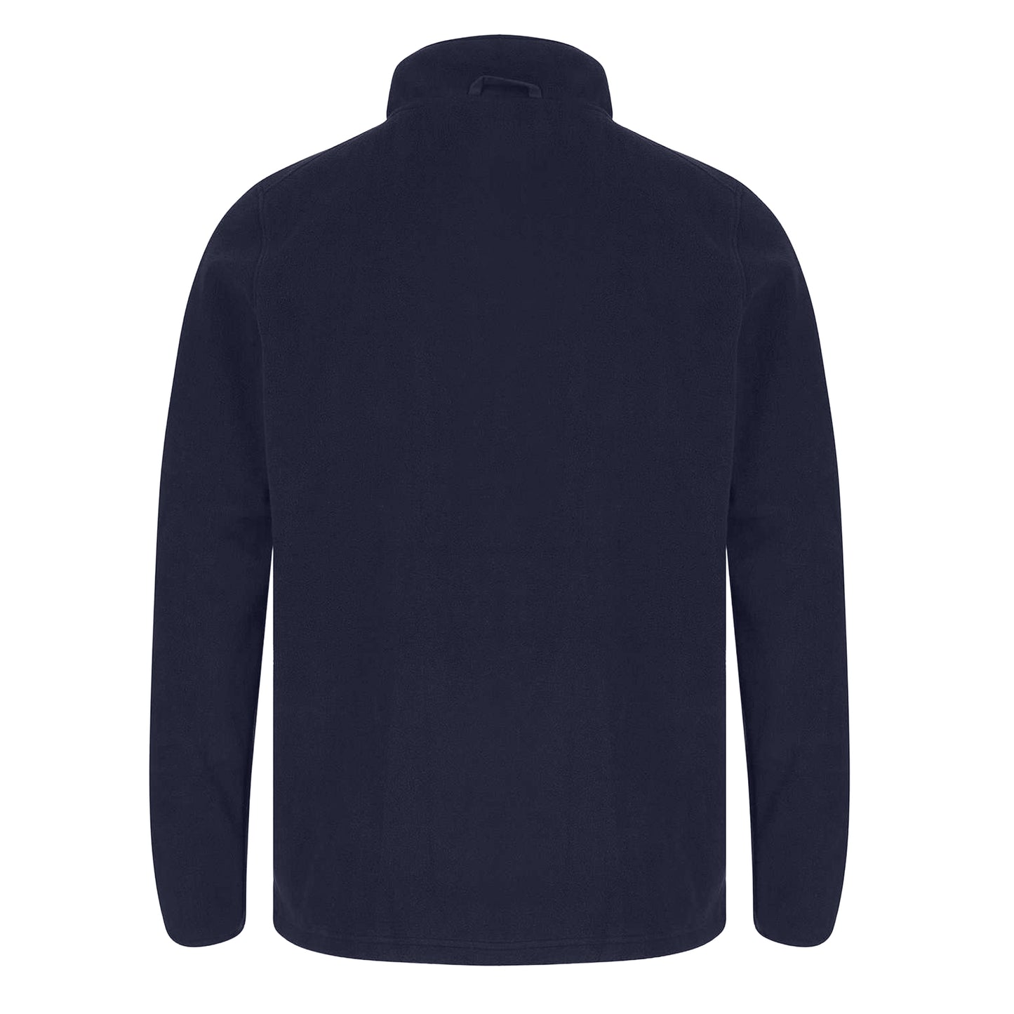 Navy - Back - Henbury Unisex Adult Recycled Polyester Fleece Jacket