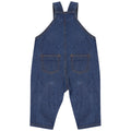 Blue - Pack Shot - Larkwood Baby Denim Dungarees