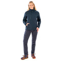 Navy - Back - Result Genuine Recycled Womens-Ladies Recycled 3 Layer Soft Shell Jacket