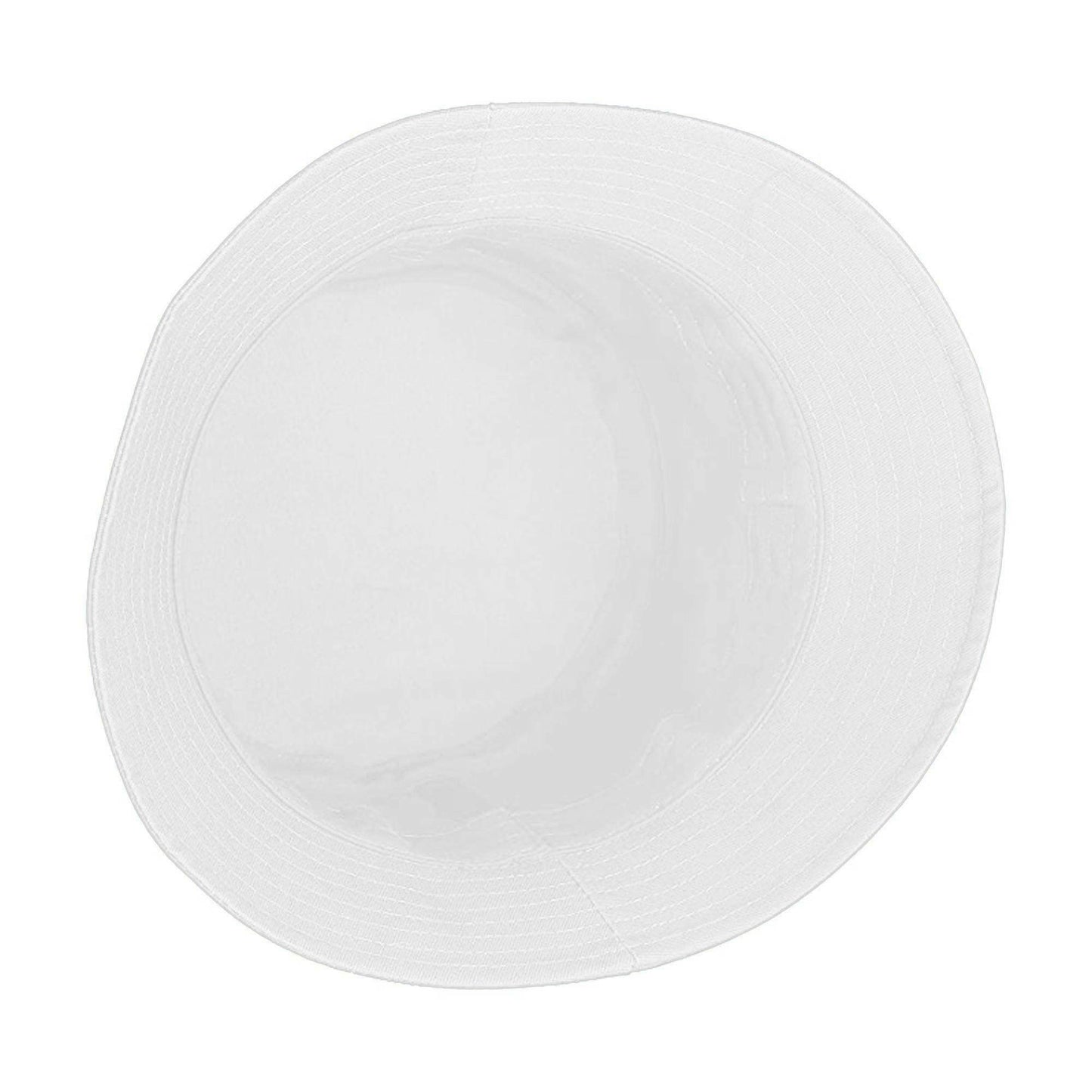 White - Back - Beechfield Unisex Adult Organic Cotton Bucket Hat