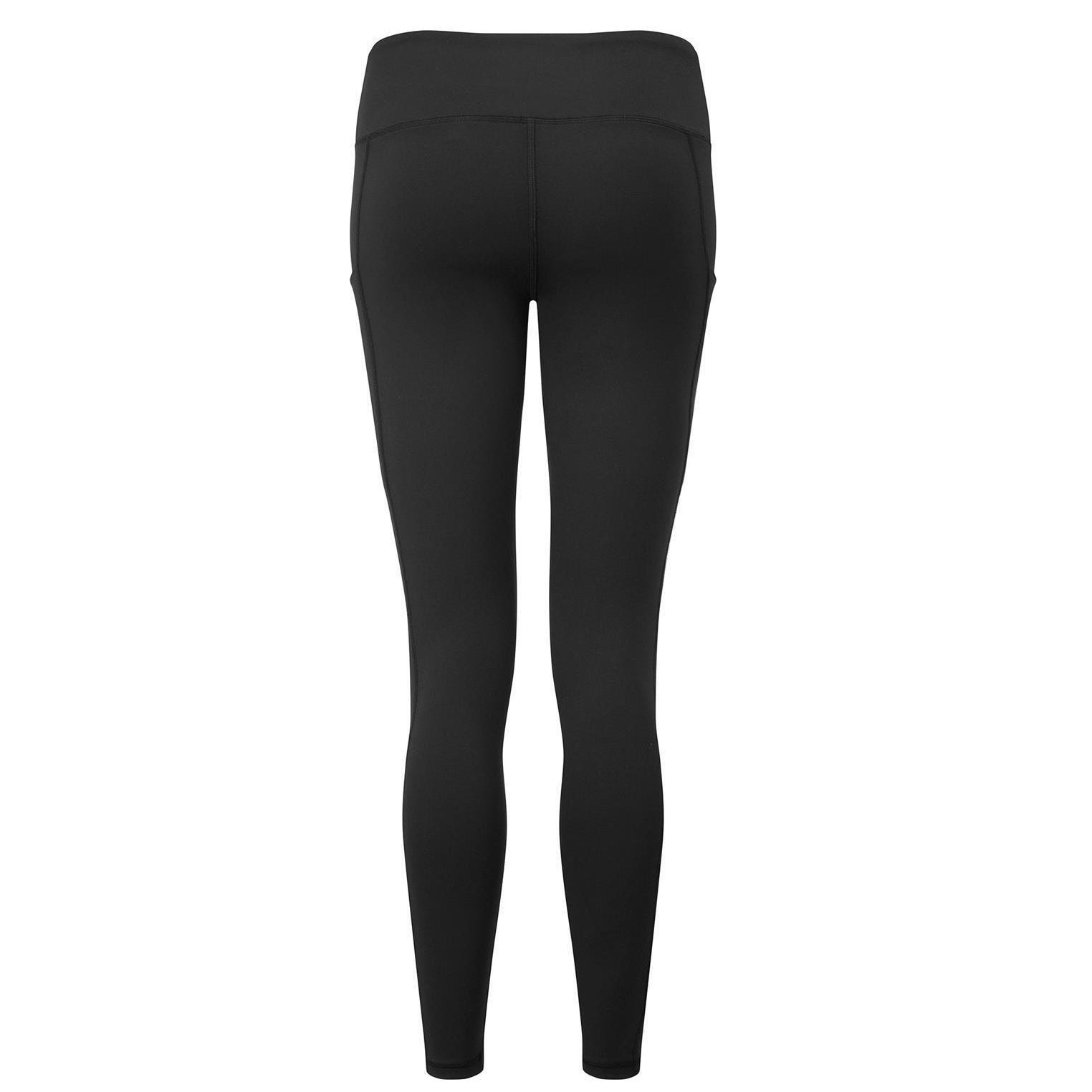 Black - Back - TriDri Womens-Ladies Performance Recycled Leggings