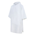 White - Side - Towel City Unisex Adult Poncho
