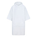 White - Front - Towel City Unisex Adult Poncho