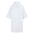 White - Back - Towel City Unisex Adult Poncho