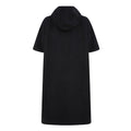 Black - Back - Towel City Childrens-Kids Poncho