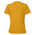 Mustard Yellow - Back - Bella + Canvas Womens-Ladies Jersey Relaxed Fit T-Shirt