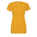 Mustard Yellow - Front - Bella + Canvas Womens-Ladies Jersey Relaxed Fit T-Shirt