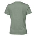 Sage Green - Back - Bella + Canvas Womens-Ladies Jersey Relaxed Fit T-Shirt