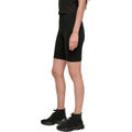 Black - Pack Shot - Build Your Brand Womens-Ladies High Waist Cycling Shorts