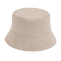 Sand - Front - Beechfield Childrens-Kids Organic Cotton Bucket Hat