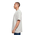 Light Asphalt - Side - Build Your Brand Mens Oversized T-Shirt