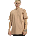 Union Beige - Back - Build Your Brand Mens Oversized T-Shirt