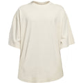 White Sand - Front - Build Your Brand Mens Oversized T-Shirt
