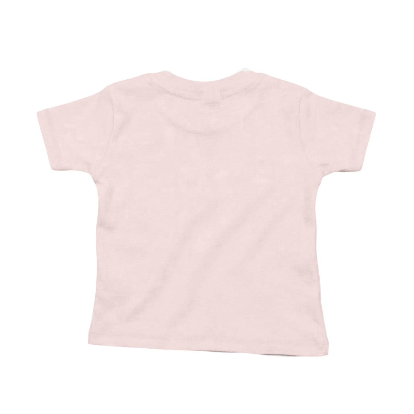 Powder Pink - Back - Babybugz Baby T-Shirt