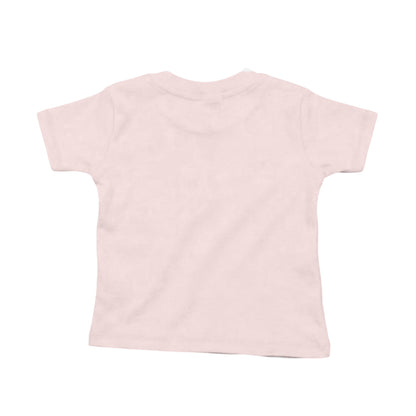 Powder Pink - Back - Babybugz Baby T-Shirt