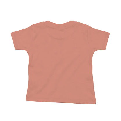 Dusty Rose - Back - Babybugz Baby T-Shirt