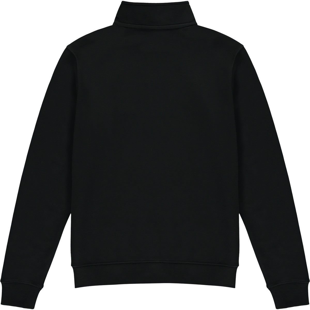 Black - Back - Kustom Kit Mens Quarter Zip Sweatshirt