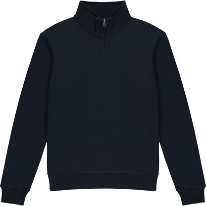 Navy - Front - Kustom Kit Mens Quarter Zip Sweatshirt