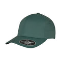 Spruce Green - Front - Yupoong Unisex Adult Flexfit Delta Baseball Cap