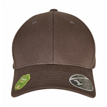 Dark Grey - Back - Yupoong Unisex Adult Flexfit 110 Organic Baseball Cap