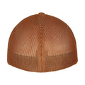 Caramel - Back - Yupoong Unisex Adult Flexfit Mesh Trucker Cap