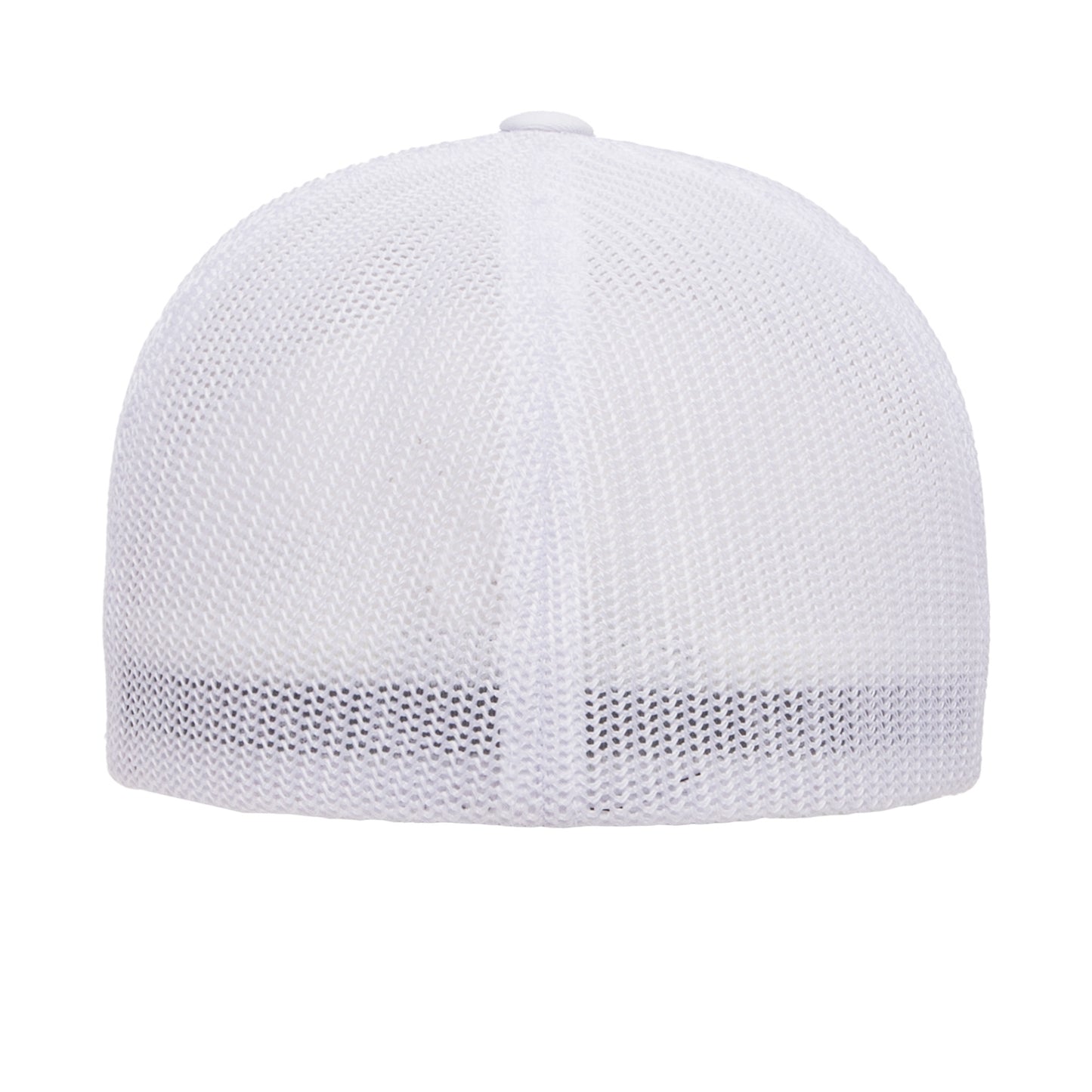 White - Back - Yupoong Unisex Adult Flexfit Mesh Trucker Cap