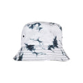 Black-White - Side - Yupoong Unisex Adult Flexfit Batik Dye Reversible Bucket Hat