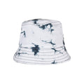 Black-White - Front - Yupoong Unisex Adult Flexfit Batik Dye Reversible Bucket Hat