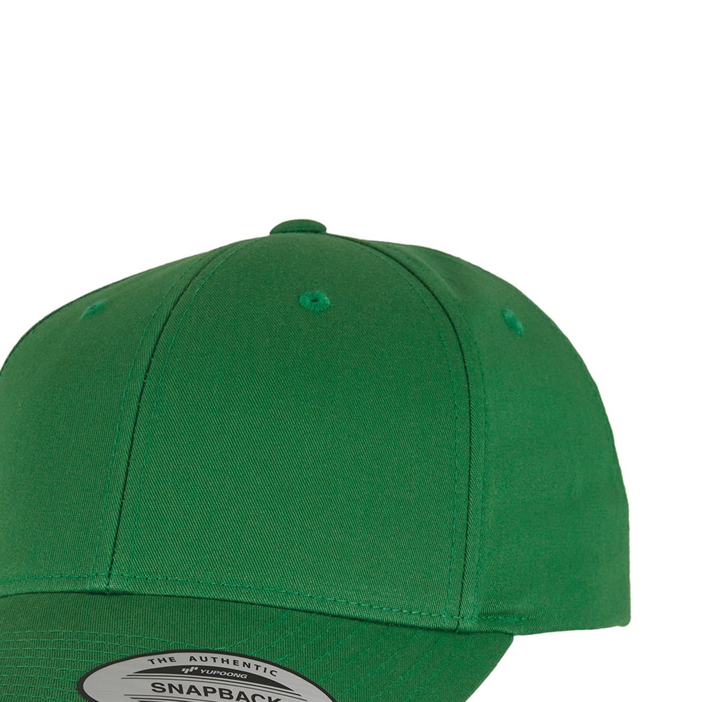 Classic Green - Back - Yupoong Unisex Adult Flexfit Classic Curved Snapback Cap