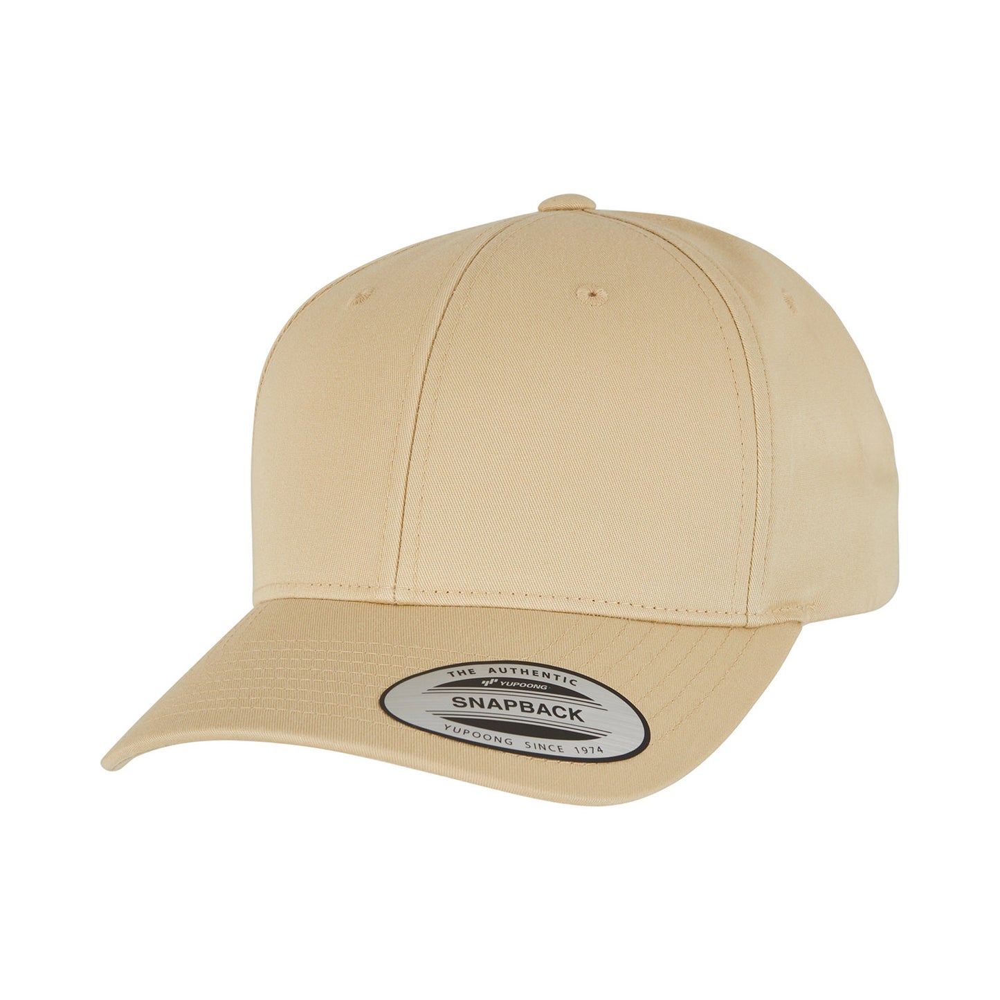Gold - Front - Yupoong Unisex Adult Flexfit Classic Curved Snapback Cap