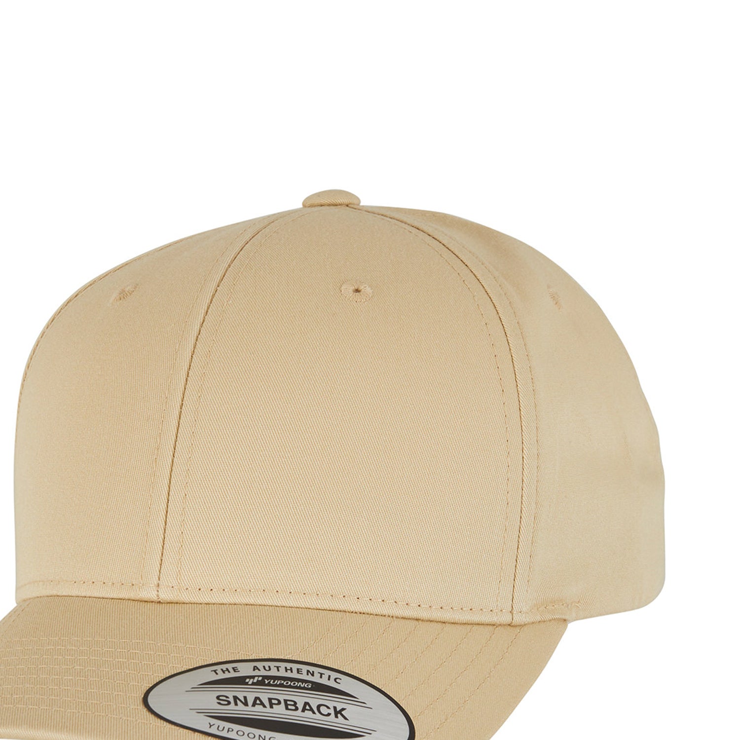 Gold - Back - Yupoong Unisex Adult Flexfit Classic Curved Snapback Cap