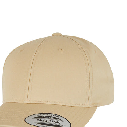 Gold - Back - Yupoong Unisex Adult Flexfit Classic Curved Snapback Cap