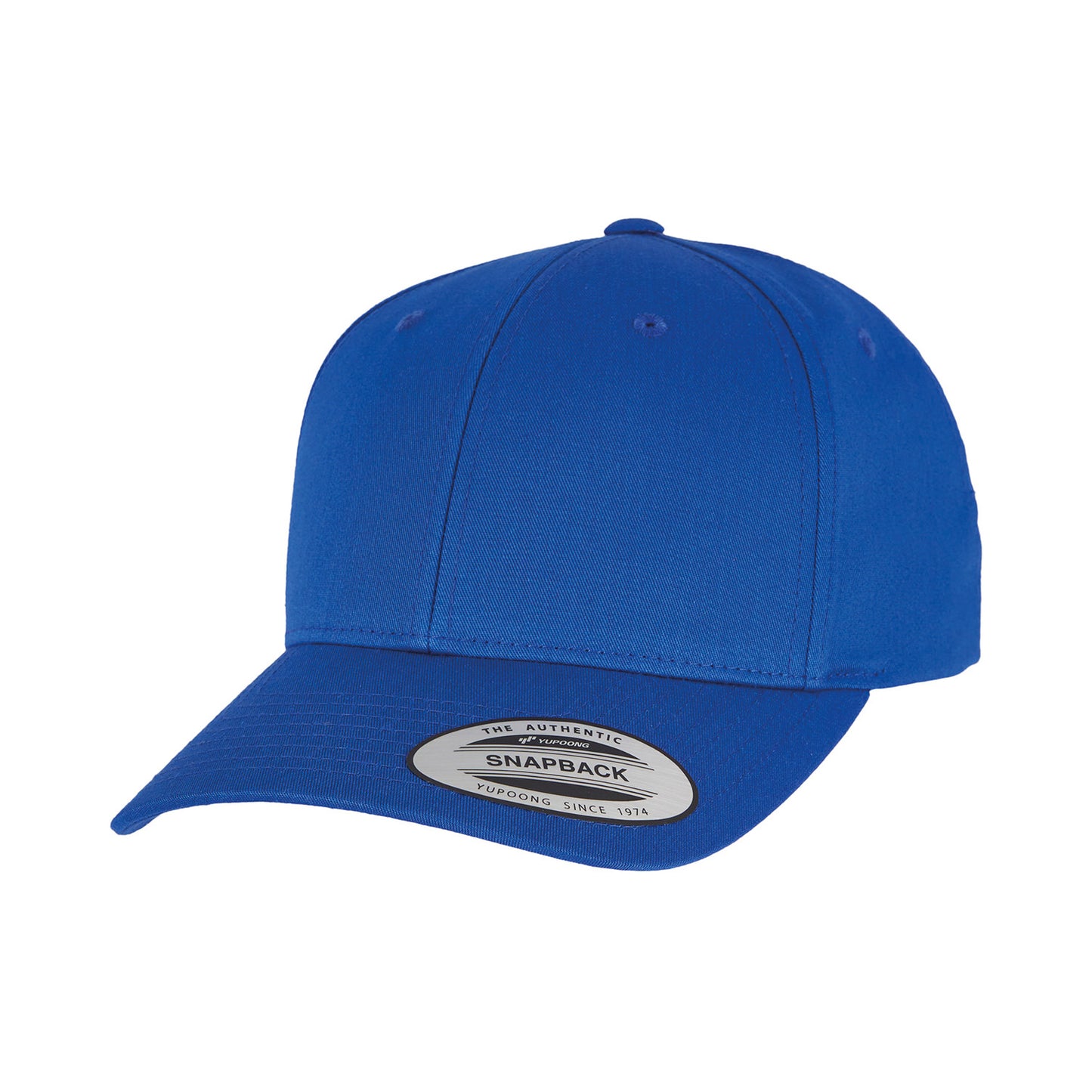 Royal Blue - Front - Yupoong Unisex Adult Flexfit Classic Curved Snapback Cap