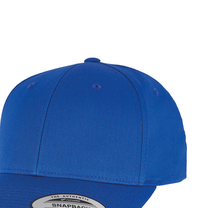 Royal Blue - Back - Yupoong Unisex Adult Flexfit Classic Curved Snapback Cap