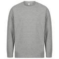 Heather Grey - Front - SF Unisex Adult Sustainable Sweatshirt