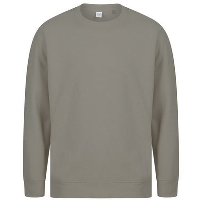 Khaki - Front - SF Unisex Adult Sustainable Sweatshirt
