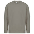 Khaki - Front - SF Unisex Adult Sustainable Sweatshirt