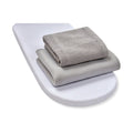 Grey-White - Front - Home & Living Baby Moses Blanket Set (Pack of 3)