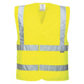 Yellow - Front - Portwest Unisex Adult Eco Friendly Hi-Vis Vest