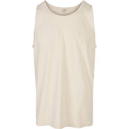 Sand - Front - Build Your Brand Mens Basic Tank Top