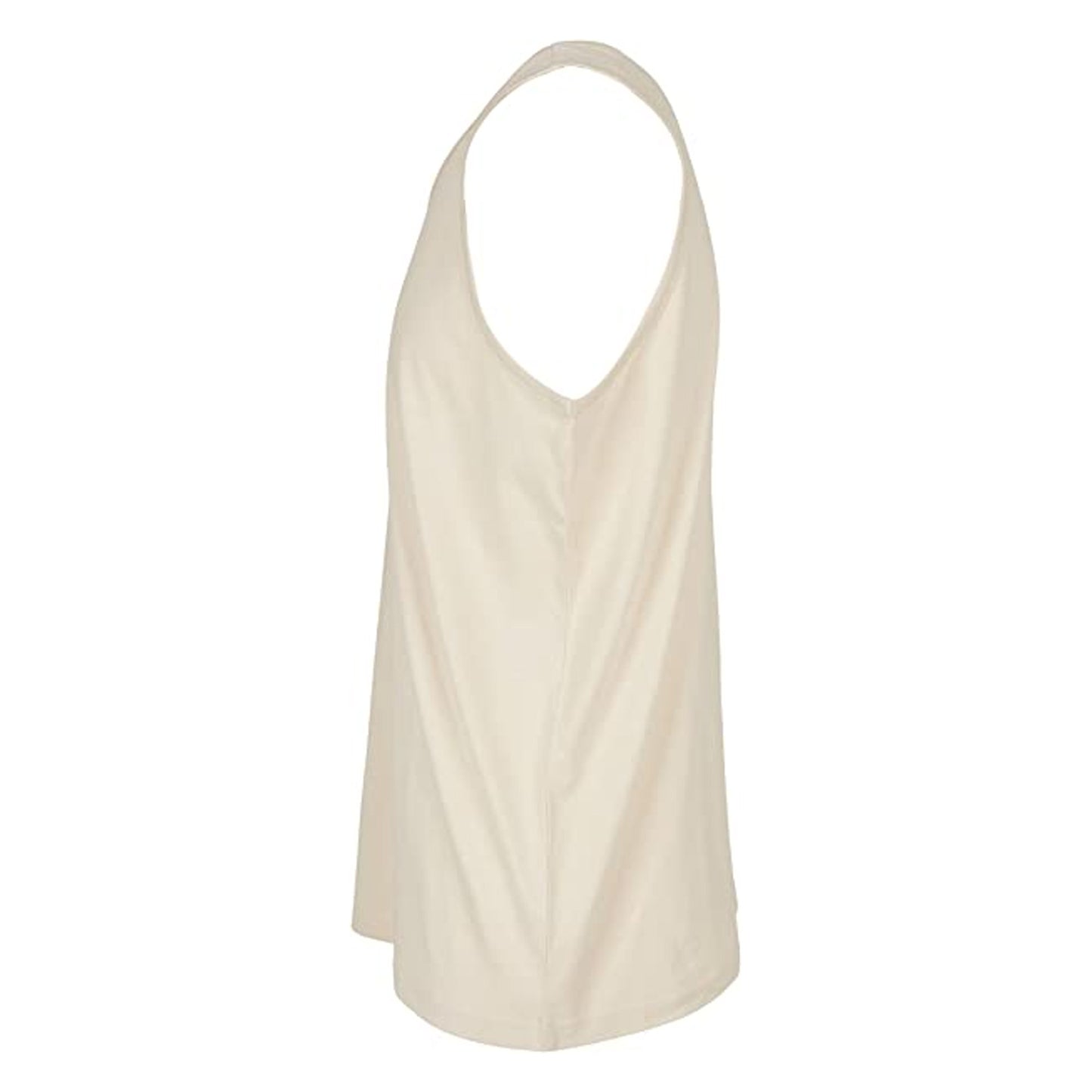 Sand - Side - Build Your Brand Mens Basic Tank Top
