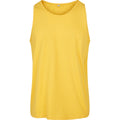 Taxi Yellow - Front - Build Your Brand Mens Basic Tank Top