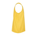 Taxi Yellow - Side - Build Your Brand Mens Basic Tank Top